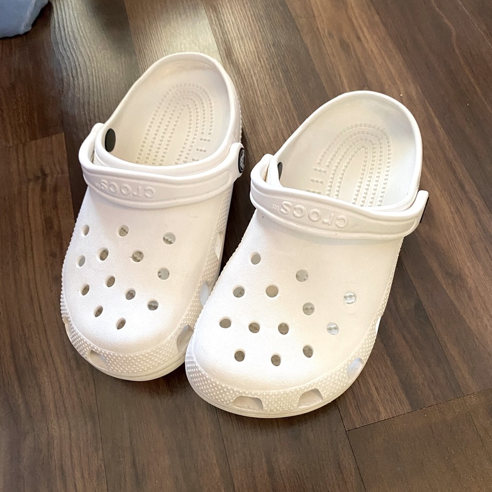 White crocs